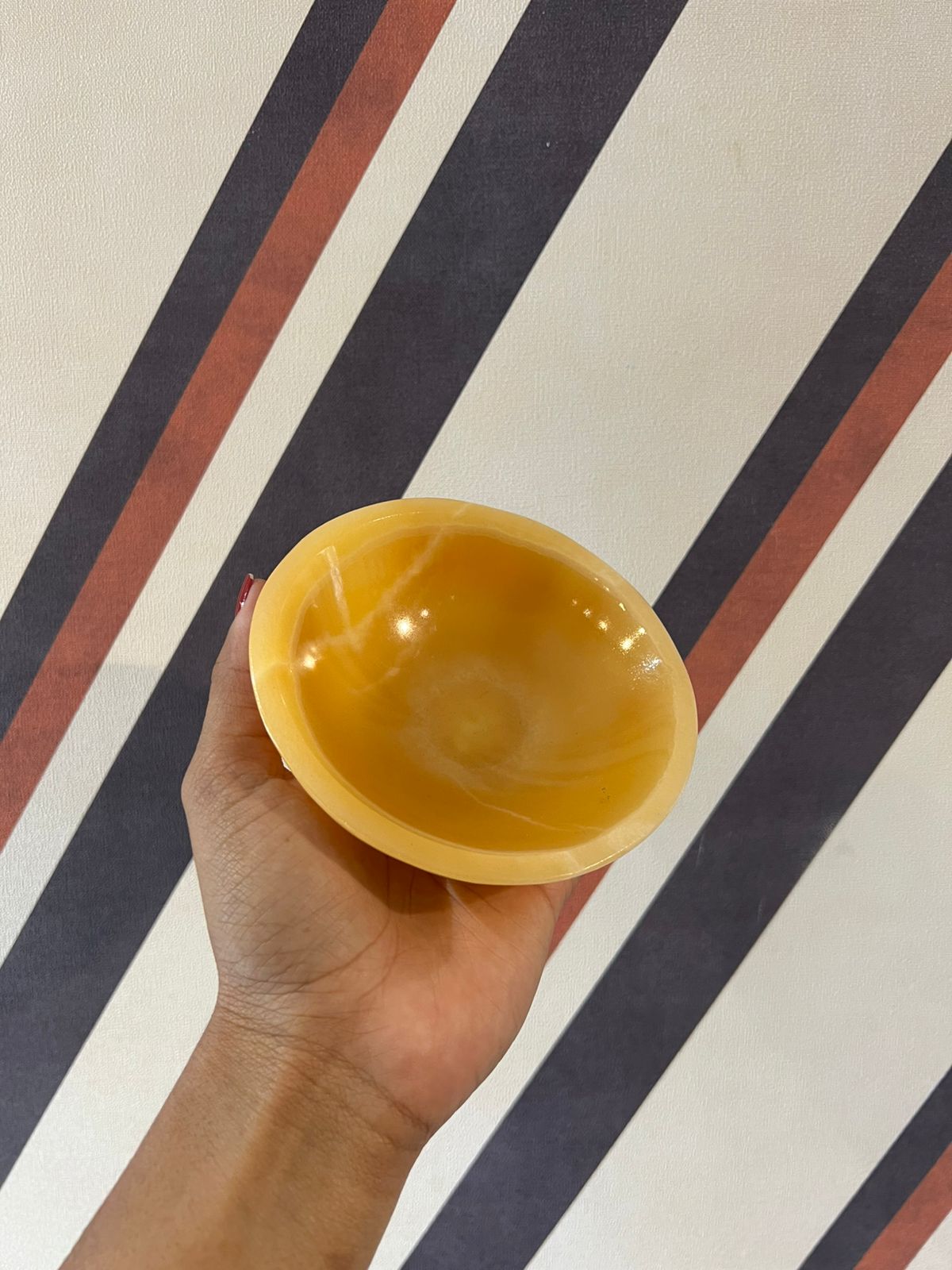 Bowl Calcita Laranja