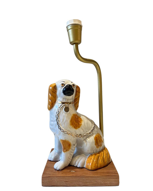 Base Abajur em Cerâmica Cachorro