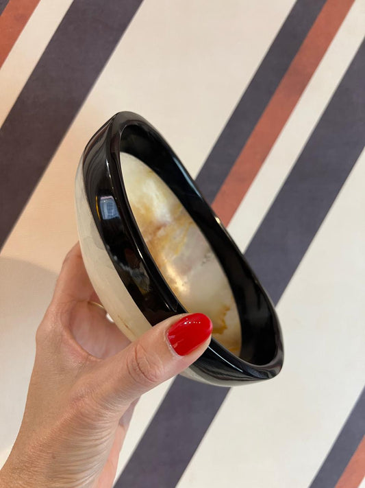Bowl Alabastro e Obsidiana