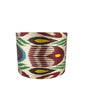 Cúpula Ikat Vermelho e Amarelo 30x22