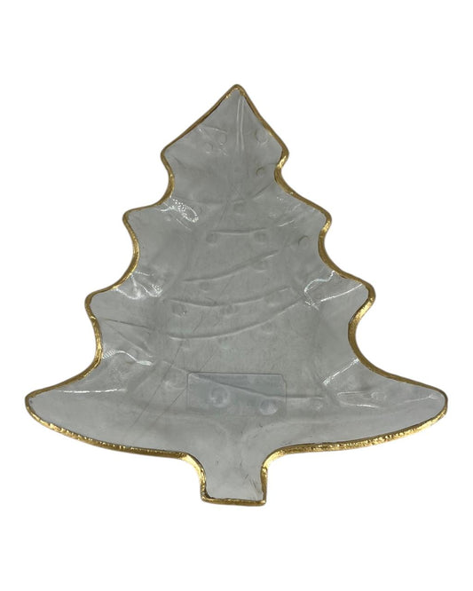 Prato Árvore de Natal c/ Dourado