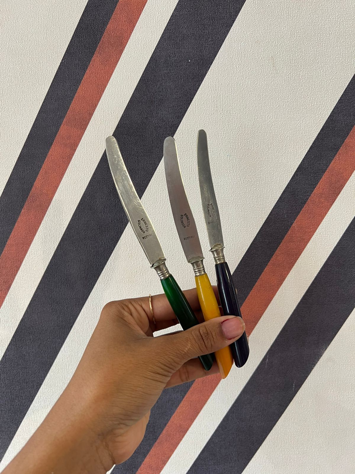 Faca Aperitivo Colorido