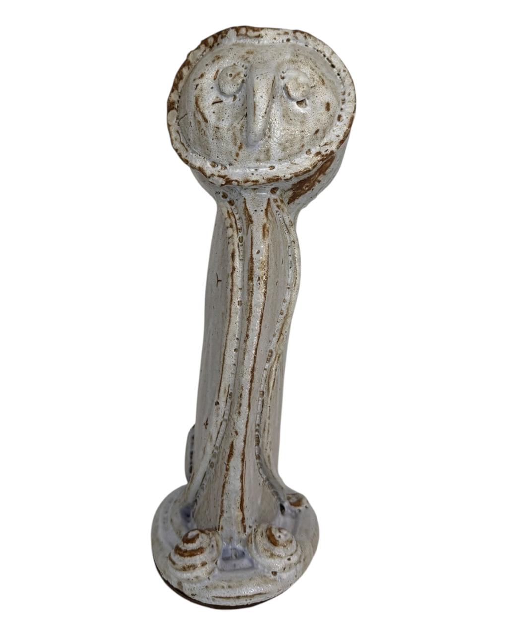 Coruja em Cerâmica Artesanal II