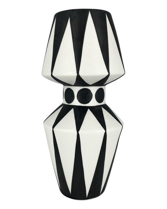 Vaso Arlequin Cerâmica