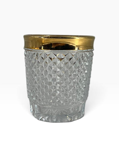 Set 4 Copos de Shot Ouro