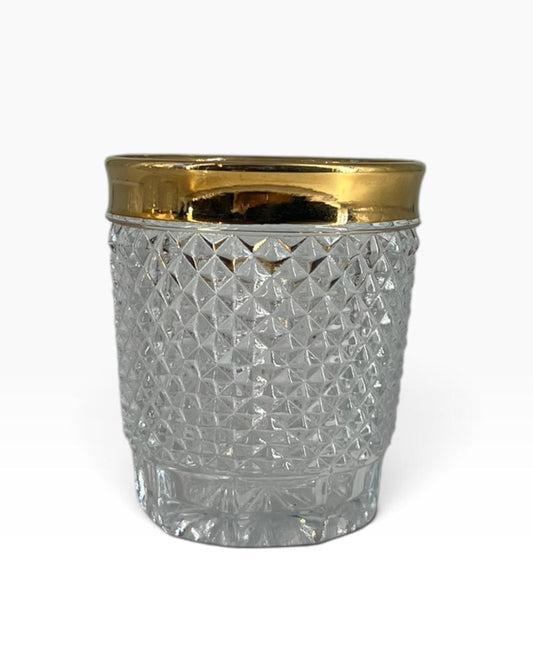 Set 4 Copos de Shot Ouro