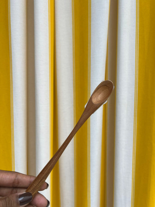 Colher Long Wood Spoon