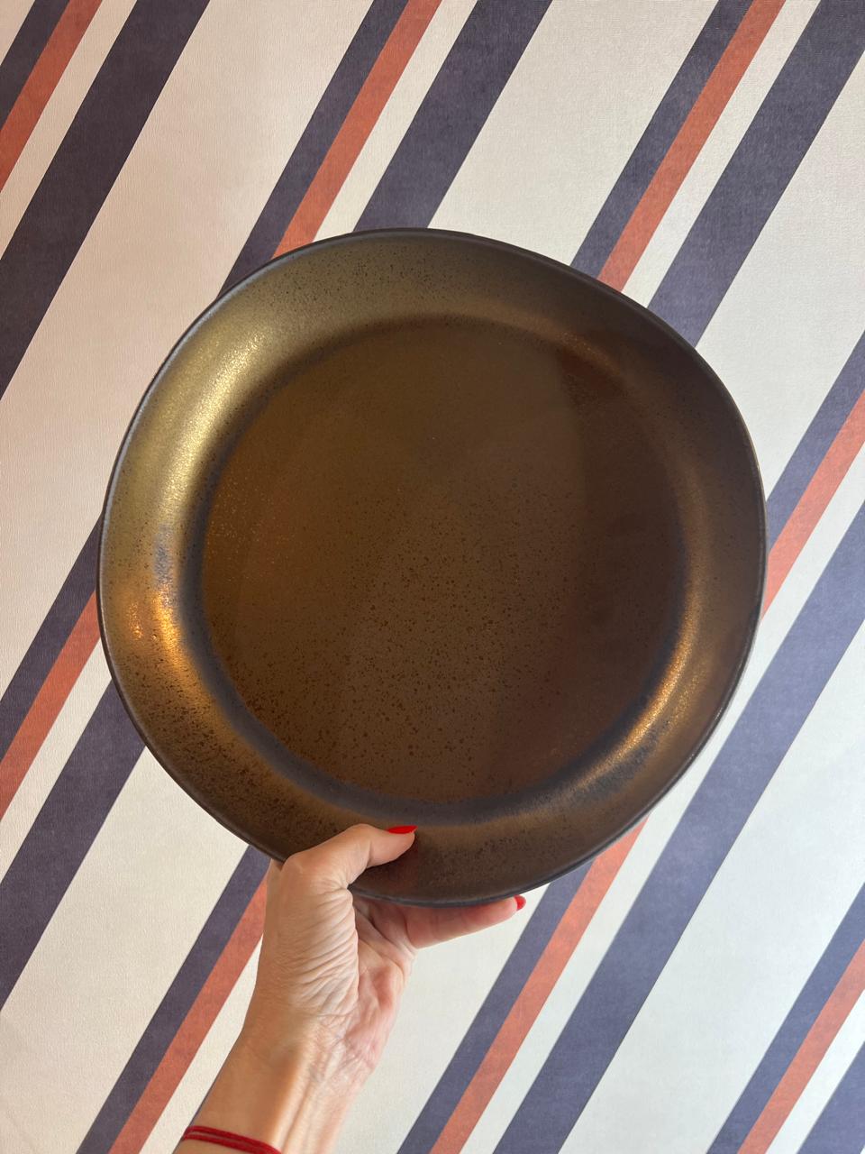 Centro de Mesa em Bronze Envelhecido