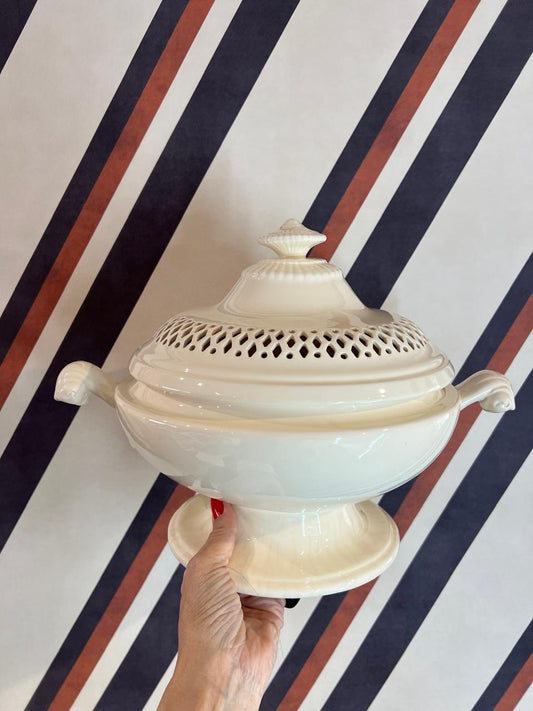Sopeira Renda c/ Alças Royal Creamware