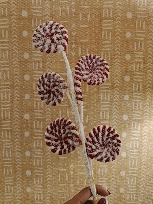 Enfeite Galho Pirulito