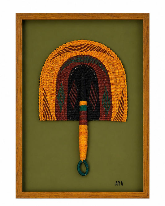 Quadro Leque Akua Afia
