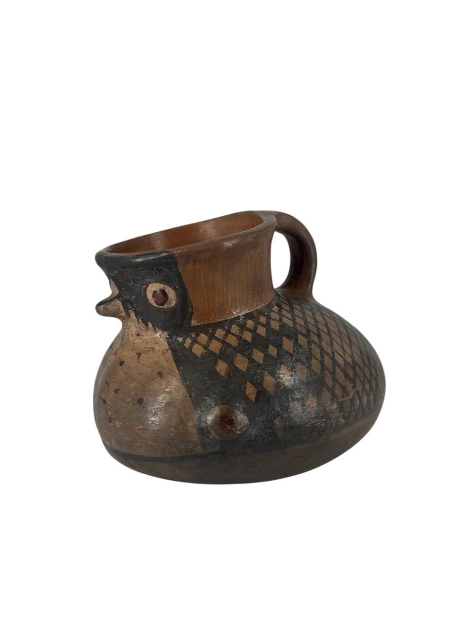 Vaso de Barro Pássaro