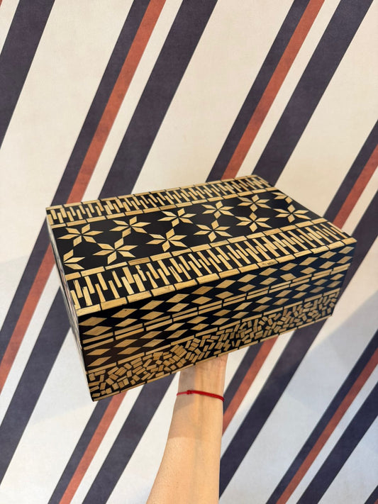 Caixa Rosalia bambu M