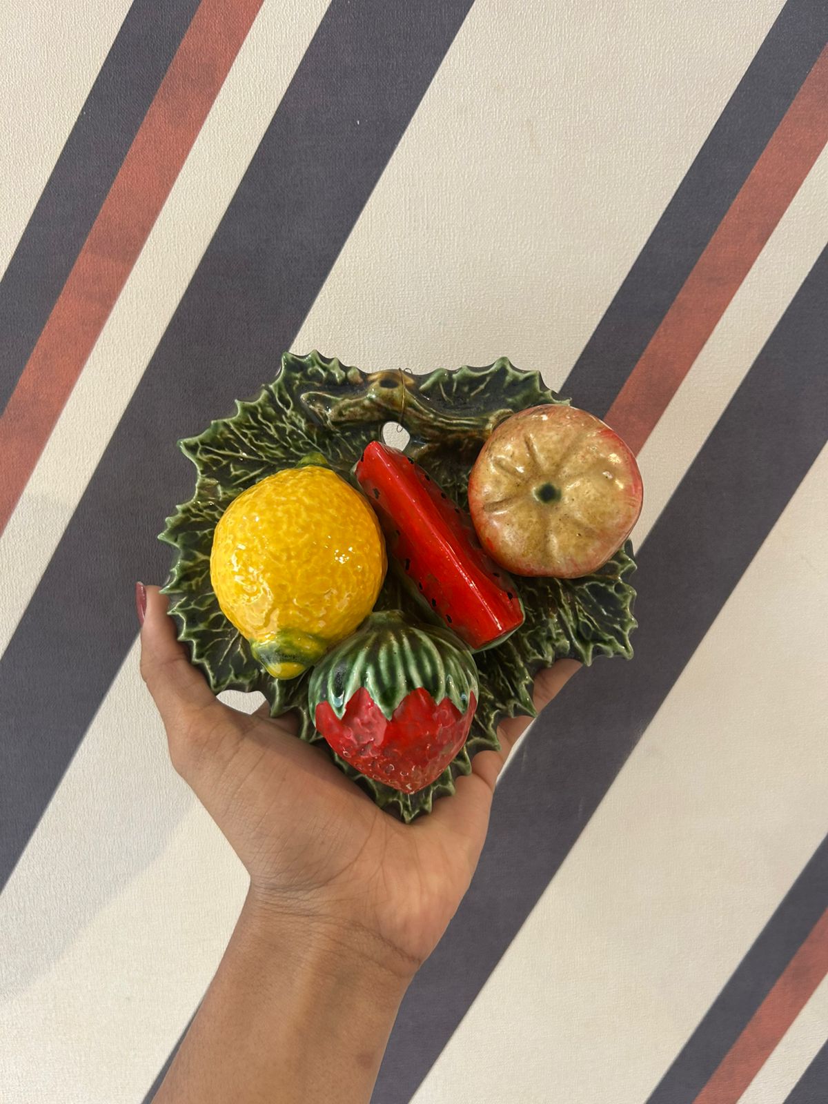 Prato Decorativo Frutas