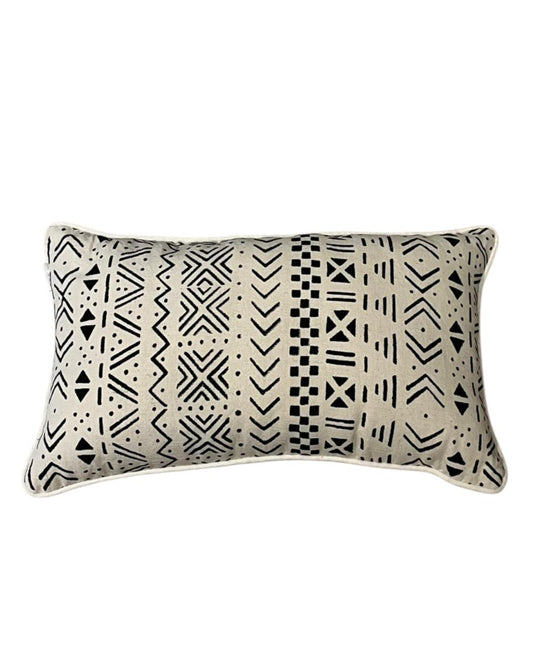 Almofada Ndomo Mali 12 Cru Baguete 30x50