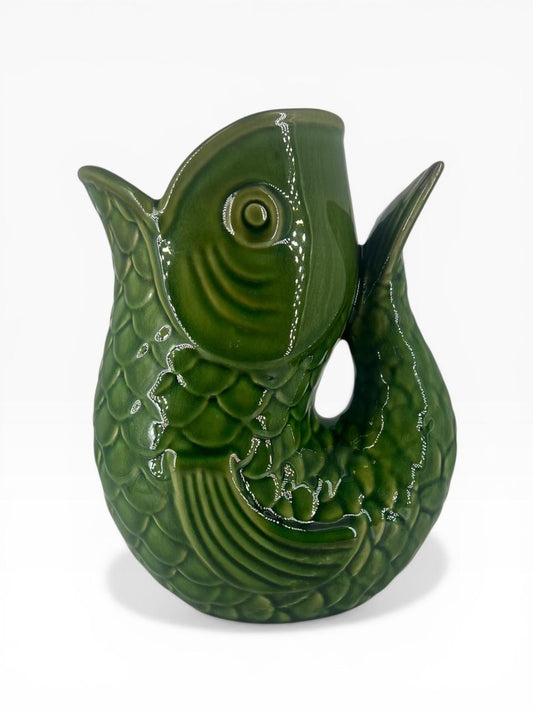 Vaso Peixe Verde M