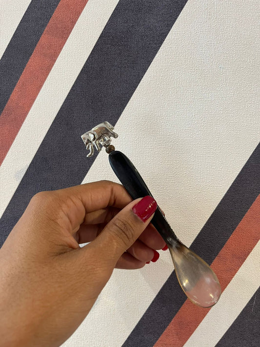 Colher Em Chifre Para Aperitivo Elefante