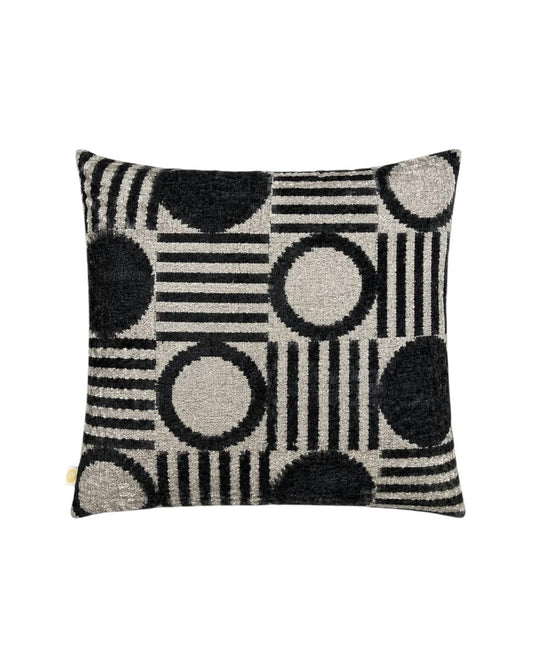 Almofada Ikat Veludo Seda Optical 50x50