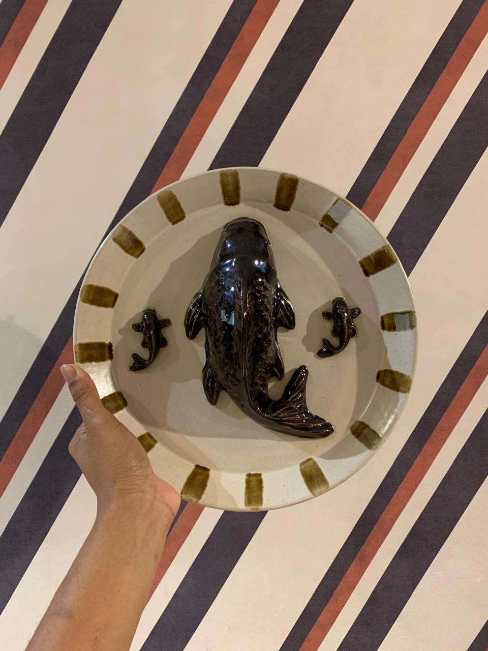 Prato Peixe Japonês