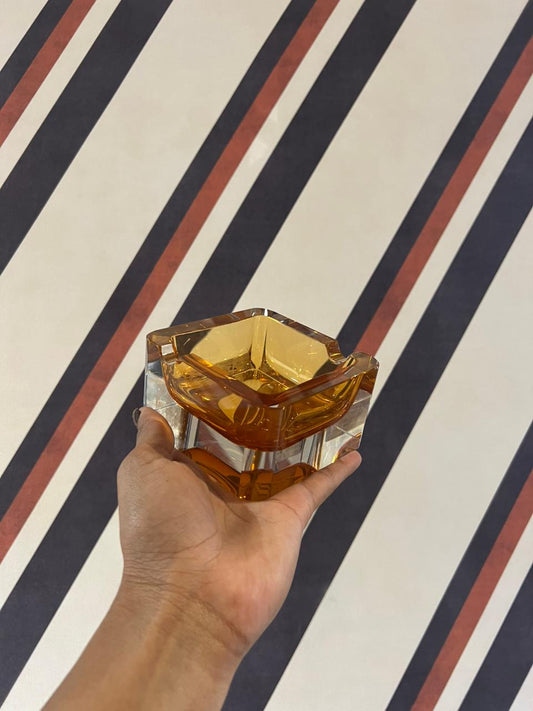 Cinzeiro Murano Ambar