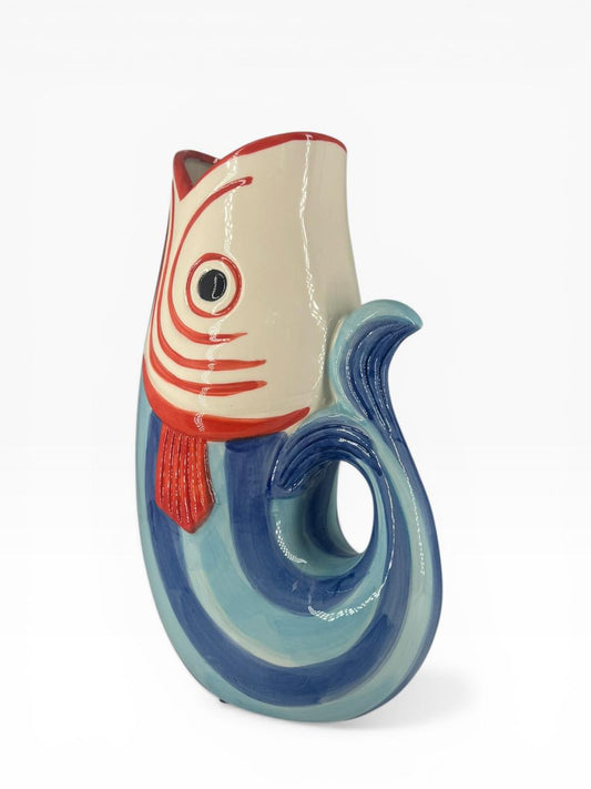 Vaso Peixinho  Azul