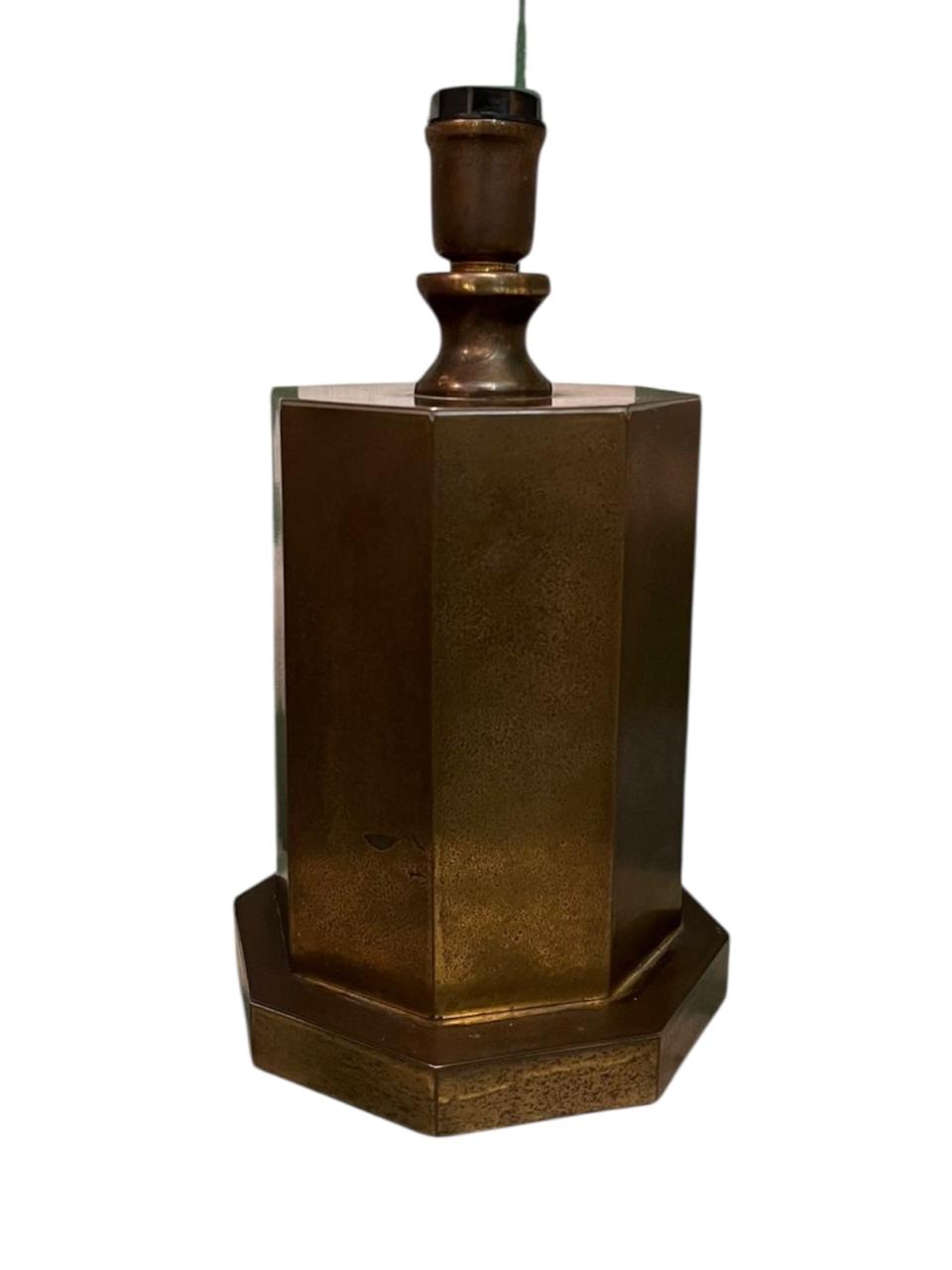 Base Abajur Latão
