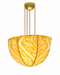 Luminaria em Ikat Amarelo