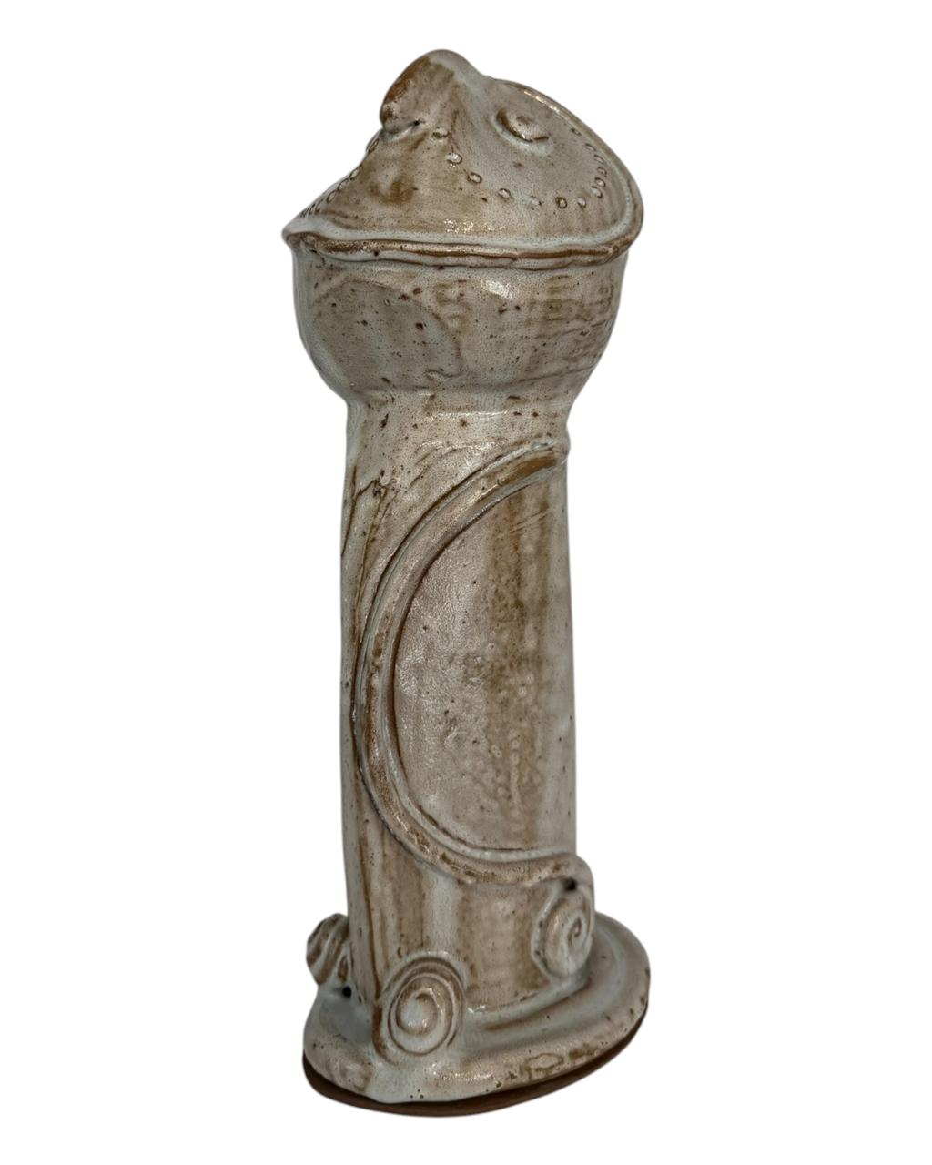 Coruja em Cerâmica Artesanal I