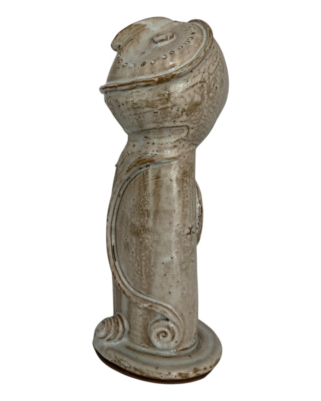 Coruja em Cerâmica Artesanal I