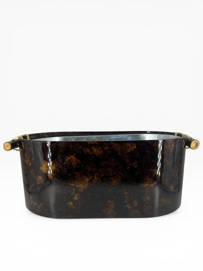 Balde de Gelo Oval Laca Tartaruga