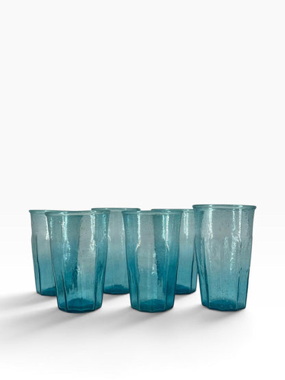 Set de 6 Copos Azul