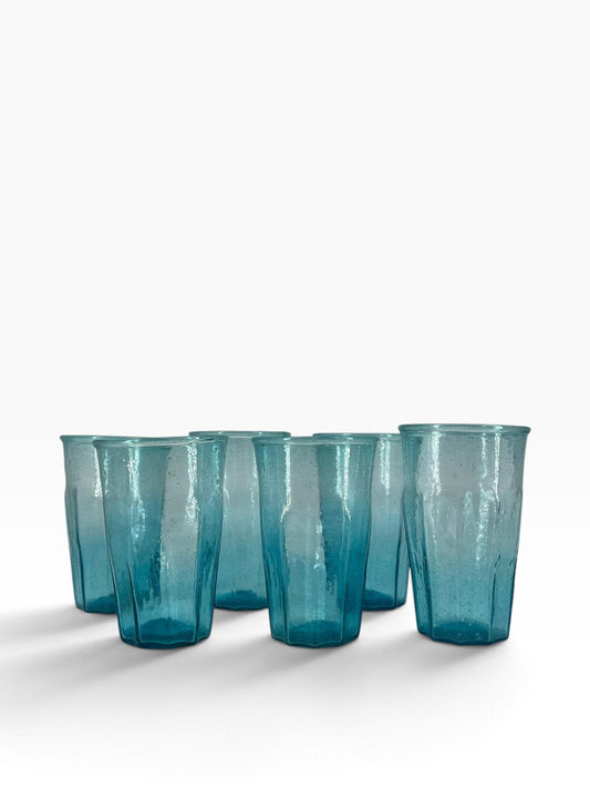 Set de 6 Copos Azul