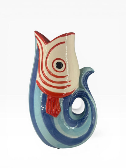 Vaso Peixinho  Azul