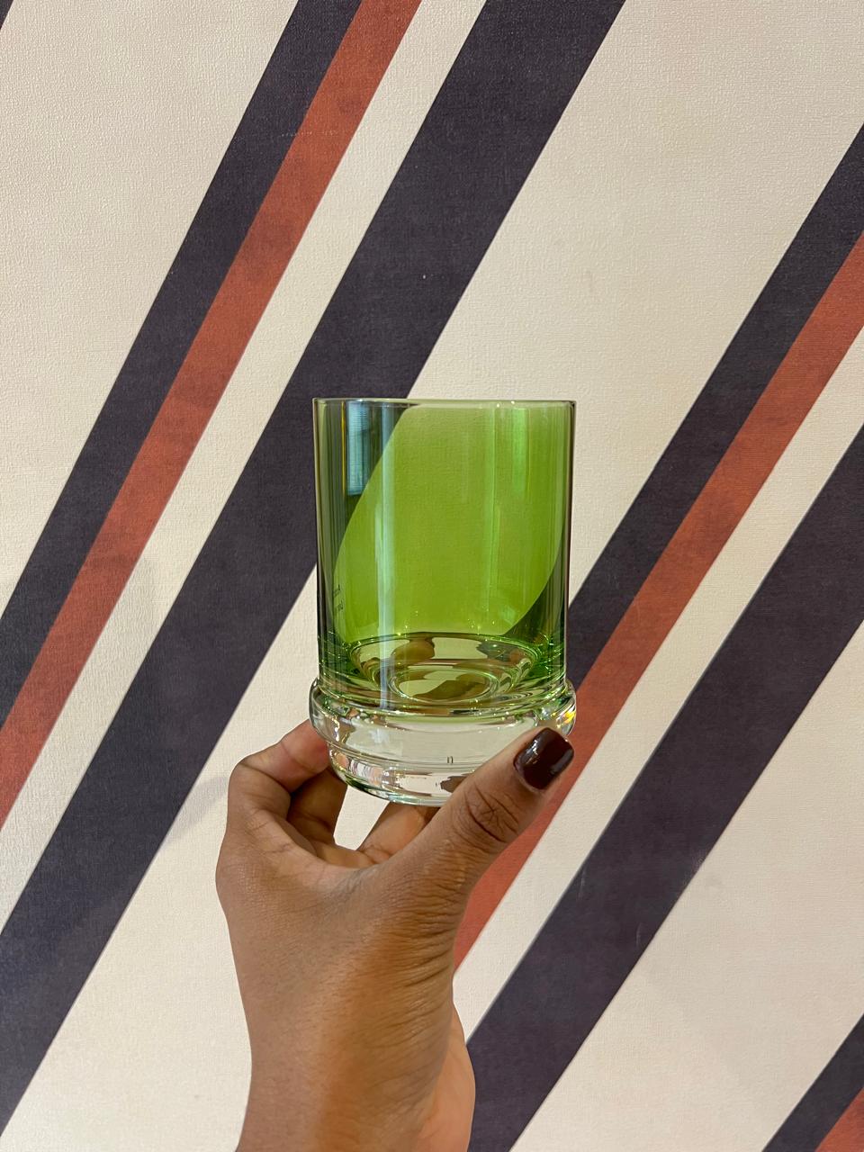 Set 6 Copos Verde Esmeralda