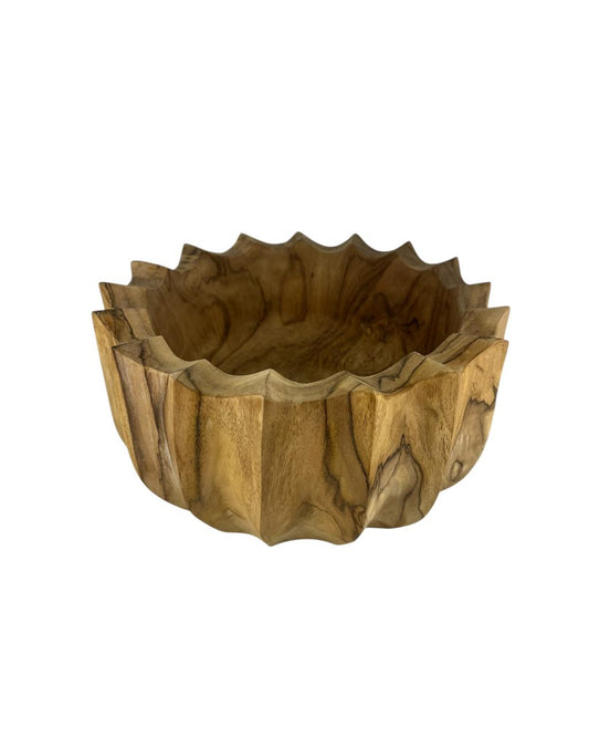 Bowl Teca Crown
