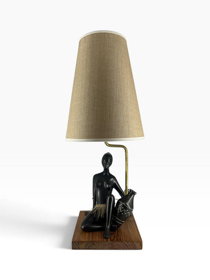 Abajur Escultura Afro II