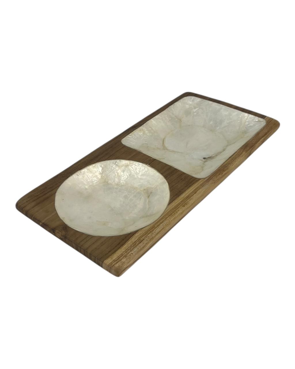 Petisqueira Madrepérola Dupla