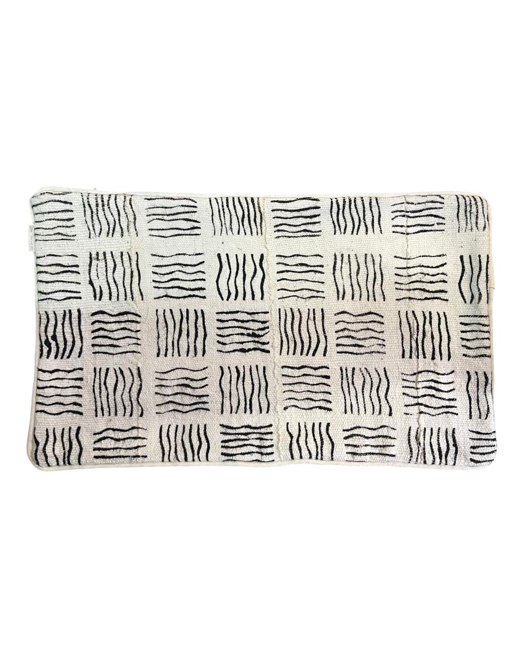 Almofada Bogolan Burkina Faso 29 Baguete 30x50