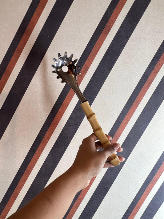 Colher Massa Cabo Bambu