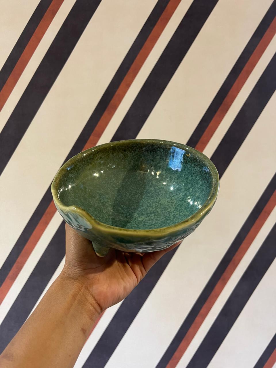 Bowl em Cerâmica Verde