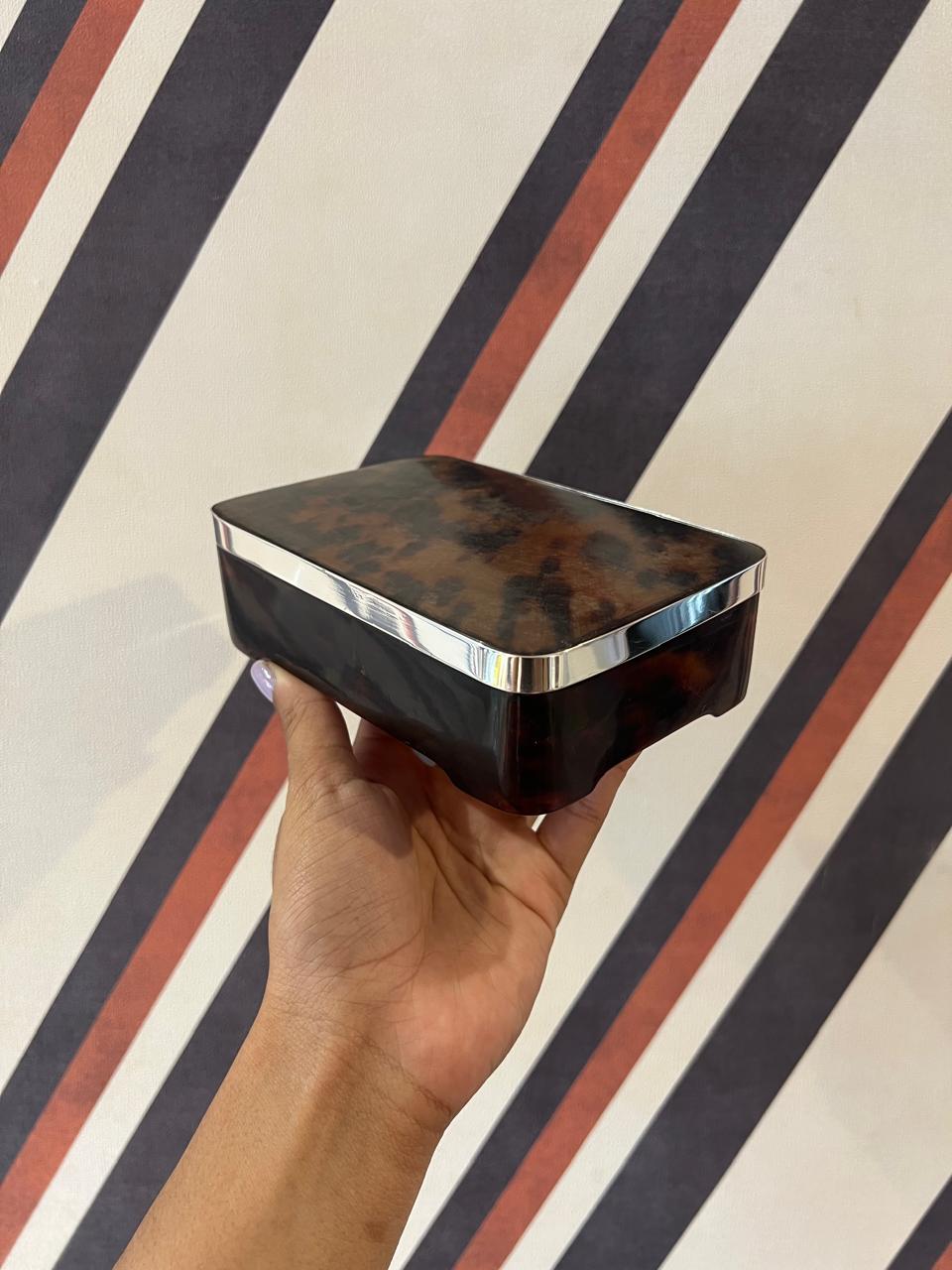 Caixa Tartaruga c/ Prata