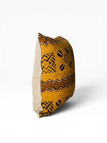 Almofada Bogolan Burkina Faso 69 Caramelo 50x50