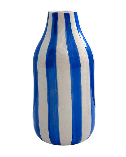 Vaso Stripe Azul Escuro M