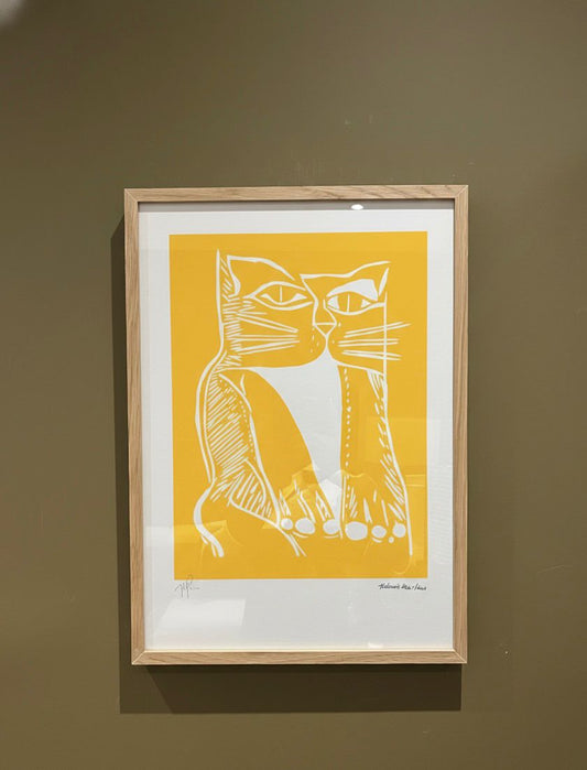 Gato Amarelo 15/100 50x35