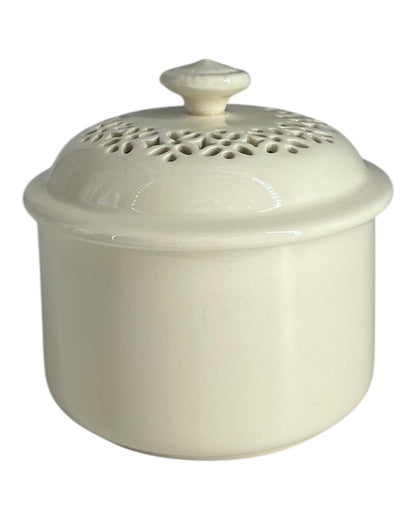 Açucareiro Botão Royal Creamware