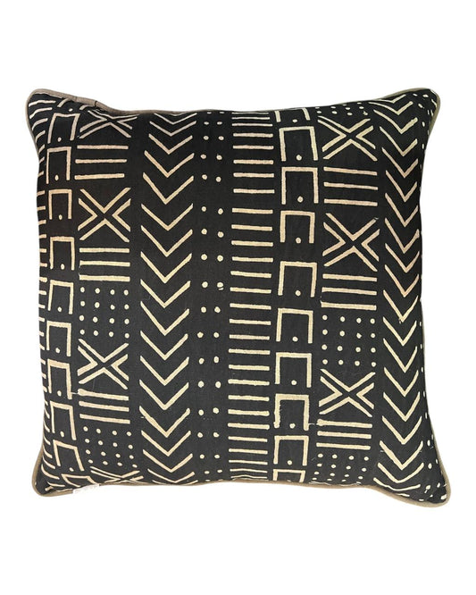 Almofada Ndomo Mali 8 Preto 50x50