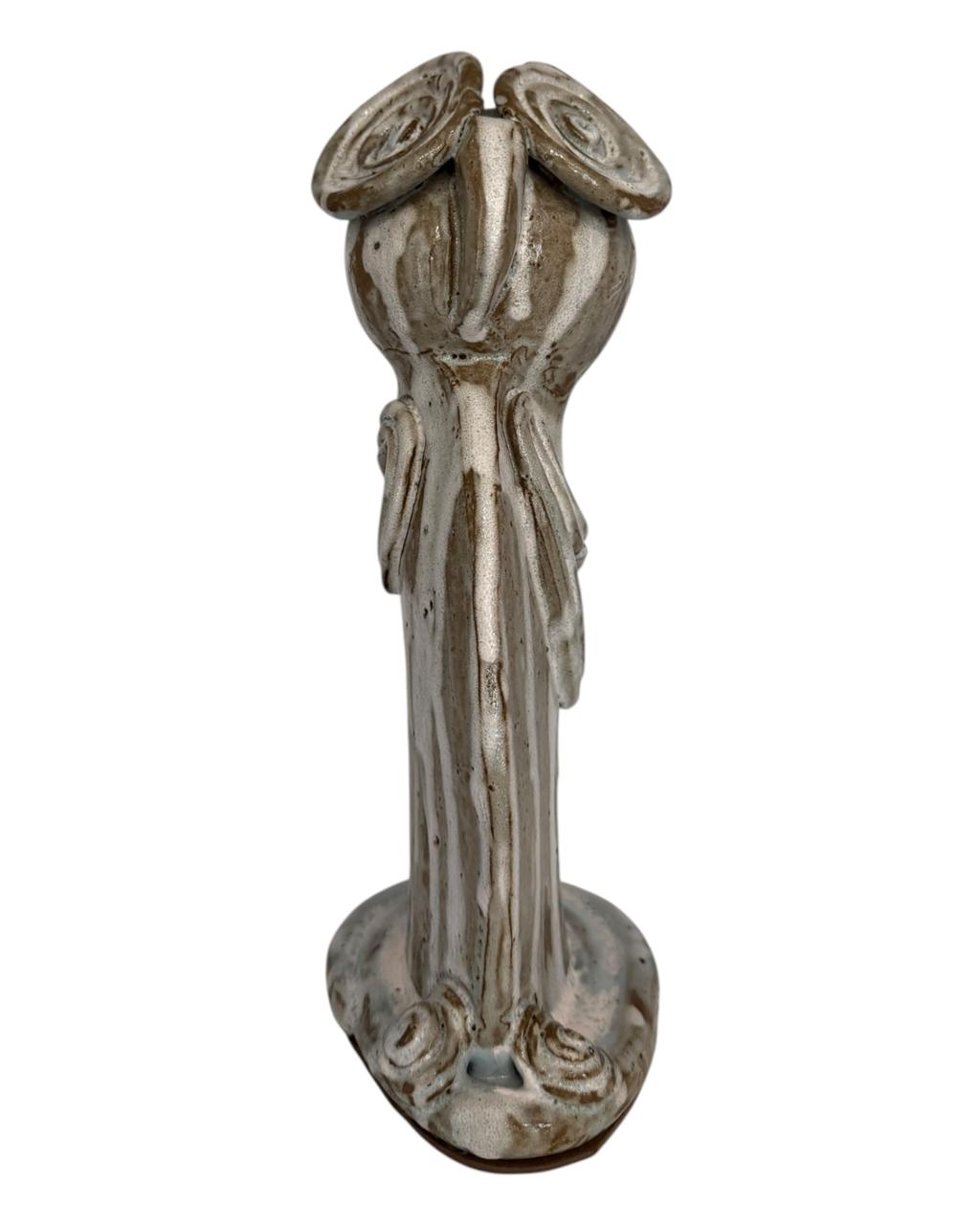 Coruja em Cerâmica Artesanal III