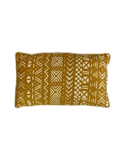 Almofada Ndomo Amarelo Baguete 50x30