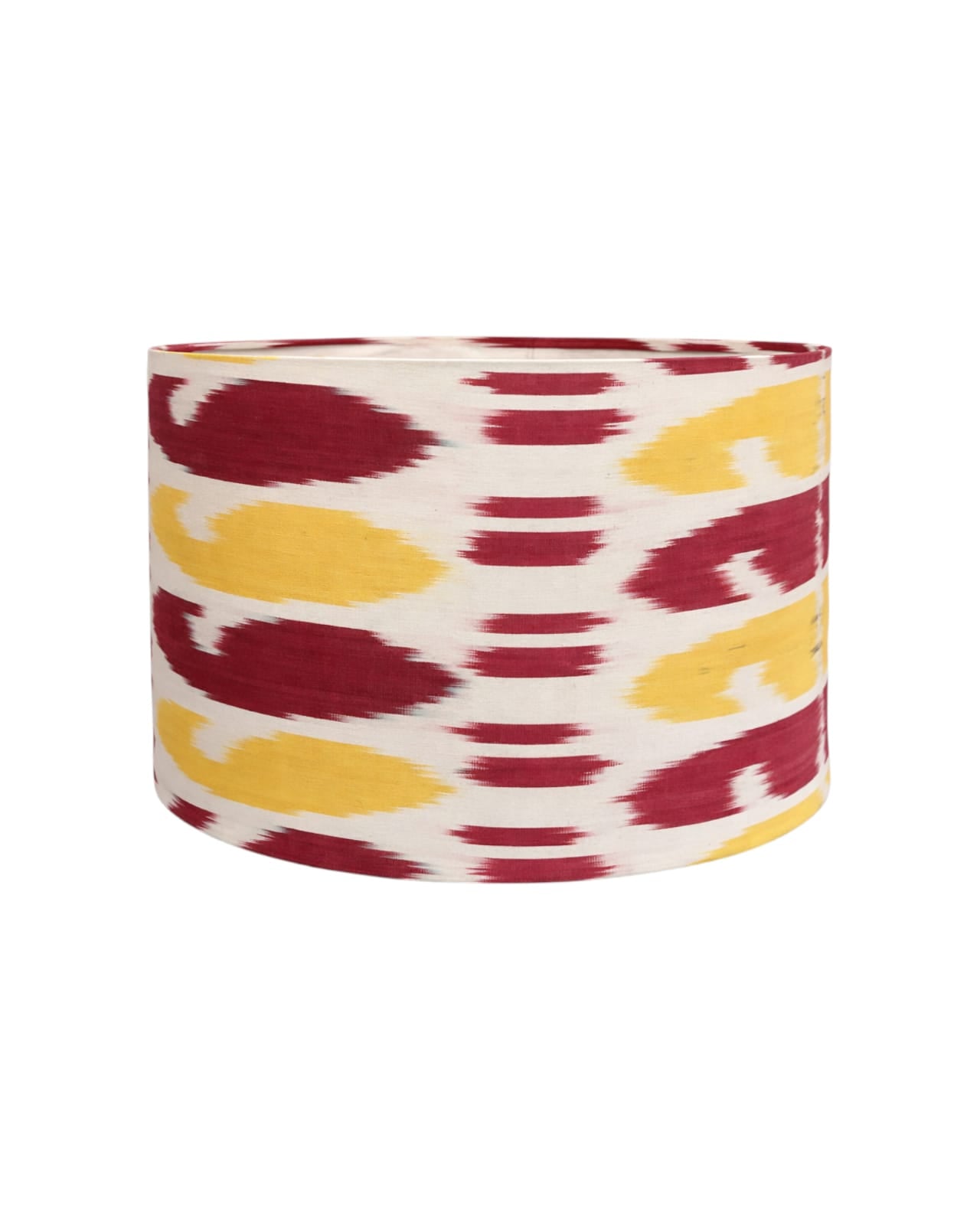 Cúpula Ikat Amarela e Vermelha 40x28