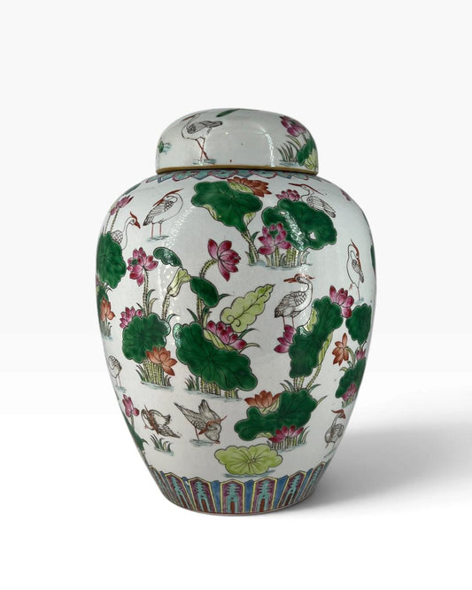 Potiche Oriental Garças